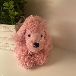 Ganz Webkinz Adopt A Pet HM107 Pink Poodle Stuffed Plush Toy Puppy Dog   NO CODE